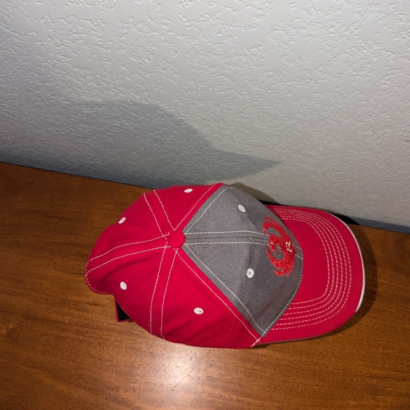 Ruger Firearm Cap Hat Red Gray Embroidered Logo Adjustable - Picture 5 of 9